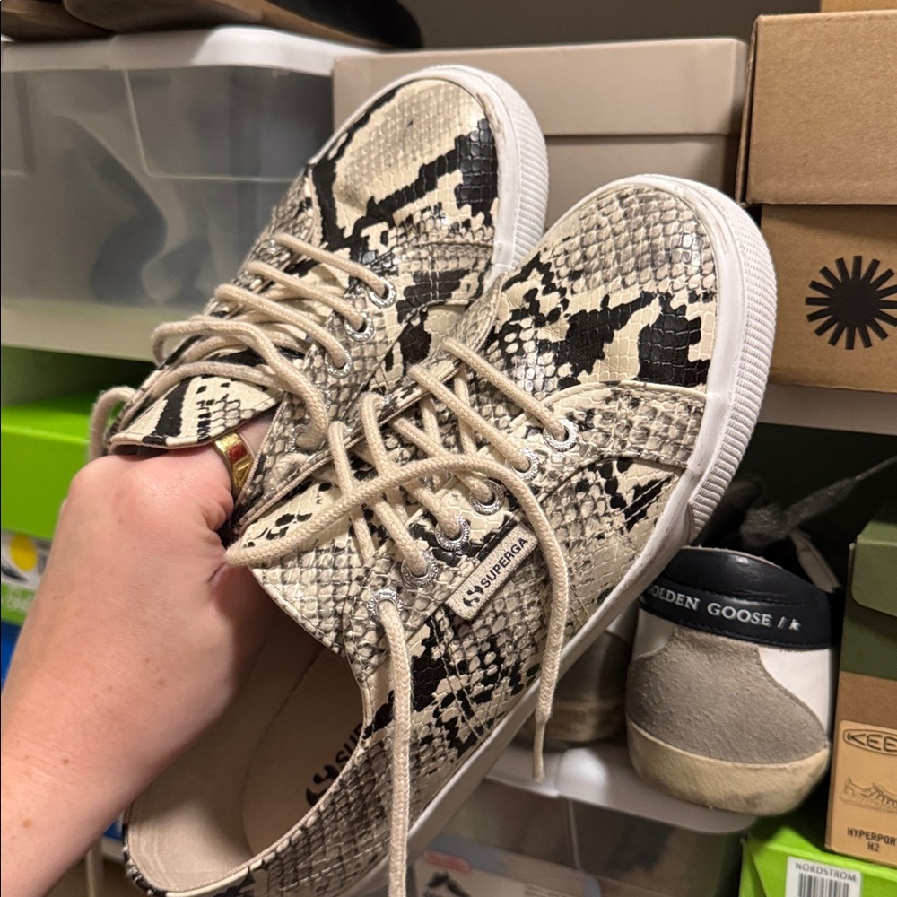 Superga Sneakers - snakeskin